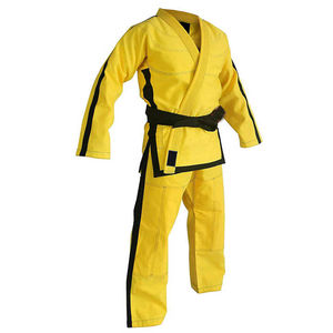 Kimono de Jiu-Jitsu BJJ personnalisé en coton tissé perlé de qualité supérieure, durable, léger et respirant, 340g, avec logo personnalisé pour arts martiaux - Product Image 3