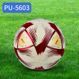 เวมเบลลีย์ สปอร์ตส์ 2024 ใหม่ อย่างเป็นทางการ 5 #   ลูกฟุตบอลหนัง PU แบบเย็บด้วยความร้อน สำหรับผู้ใหญ่ ฝึกซ้อมและแข่งขัน เป็นมิตรกับสิ่งแวดล้อม - Product Image 5
