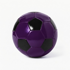 Balón de Fútbol Clásico Amarillo, Balón de Fútbol de Cuero Sintético Resistente para Entrenamiento - Product Image 4