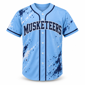 Uniforme de Béisbol Personalizable al por Mayor de Alta Calidad, Sublimado Completo, 100% Poliéster, Nuevo Estilo - Product Image 1