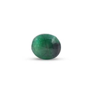 Certified Natural Emerald 4.03 Carat Faceted Oval Loose Gemstone for Fine Jewelry - Product Image 2