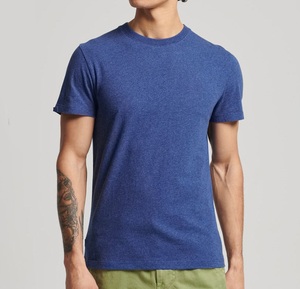 T-shirt homme col rond streetwear RTS, coupe classique, respirant, couleur personnalisée, surdimensionné, fabriqué par Mega Impex - Product Image 1