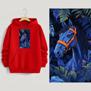 เสื้อสเวตเชิ้ตผ้าฝ้าย 100% พิมพ์ลายการ์ตูนแบบสั่งทำ |   เสื้อฮู้ดกันหนาวแบบยูนิเซ็กซ์ ผ้าฟลีซ ไม่ยับ พร้อมกระเป๋า น้ำหนัก 300 กรัม - Product Image 1