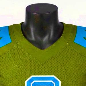 High Quality Plus Size Short American <b>Football</b> Jersey Custom Design <b>Printing</b> Sublimated UV Protection Quick Dry Breathable - Product Image 4