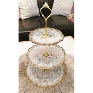 Support à gâteau en résine décoratif pour la maison, pour la vaisselle de fête et les décorations de table - Product Image 4