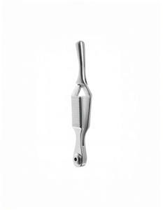 Pince hémostatique chirurgicale Johns Hopkins Bulldog Clamp de 2 pouces, courbée, avec mâchoires dentelées atraumatiques, en acier inoxydable de qualité chirurgicale - Product Image 2