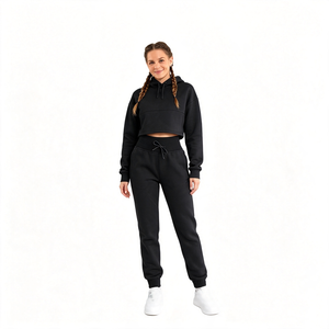 Conjunto Deportivo Personalizado para Mujer, Pantalones Deportivos de Algodón Estampados, Fabricante Mayorista - Product Image 1