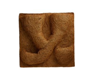 Coco Backgrounds Shelter pour petits reptiles et amphibiens, fabriqué à partir de 100% de latex naturel et de fibres de coco mélangées, écologique et biodégradable - Product Image 1