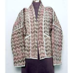 Veste Gudari faite à la main pour femmes, en coton épais, style indien Kantha, assortiment vintage réversible, manteau ethnique vintage pour l'extérieur - Product Image 1