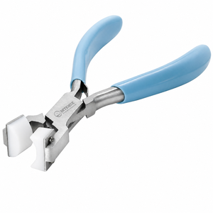 Premium Nylon Jaw Ring Bending Pliers Stainless Steel Jewelry Making Tool for <b>Wire</b> Wrapping Ring Shaping and <b>Craft</b> Work - Product Image 1