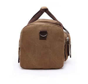 Fashion Waterproof Genuine Leather Customized <b>Large</b> Duffel Bag with Embossed Logo for Unisex Men and <b>Women</b> 2026 - Product Image 2