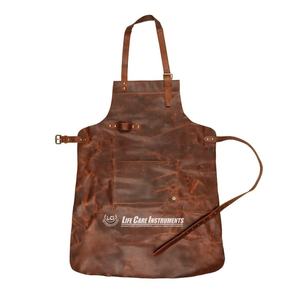 Best Selling Professional Unisex Cowhide <b>Leather</b> <b>Apron</b> Heavy Duty Reusable Comfortable Multi-Purpose Design Life Care - Product Image 6