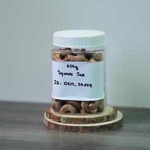 Nueces de Anacardo Tostadas Premium Personalizables al por Mayor, Certificadas ISO, Orgánicas, en Envase Cuadrado de 500g (Tapa Amarilla) (Sabor a Mantequilla y Sal) - Product Image 4