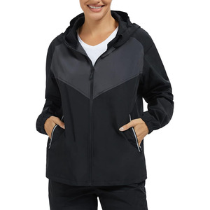 Chaqueta Cortavientos Unisex Ligera, Impermeable y Resistente al Viento, con Capucha y Bolsillo, para Senderismo y Viajes al Aire Libre - Product Image 1