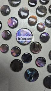 Cristal de Spectrolite de Haute Qualité, Lot en Gros, 100% Naturel, Labradorite Violette, Pierre pour la Fabrication de Bijoux, Formes et Tailles Variées, Quartz - Product Image 2