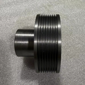 Poulie Poly-V personnalisée OEM avec support et approvisionnement, sections PJ, PK, PL, PM, PH, avec alésage et rainure pour clavette - Product Image 3