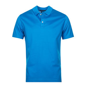 Polo de Moda con Logotipo Personalizado Bordado, Polo para Hombre de Manga Corta, Corte Ajustado, Alta Calidad, Transpirable, Servicio OEM - Product Image 1