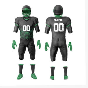 Sports Wear American Uniform Kit Polyester Made Youth Club Training American Football Uniforms Set With Sublimation Design sets - Product Image 2