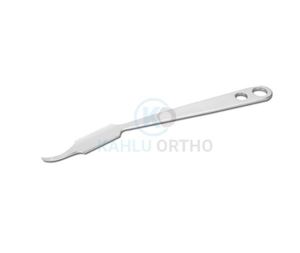 Instruments chirurgicaux en acier inoxydable de haute qualité, impression de logo personnalisée, rétracteur manuel Hohmann, certifié CE, KAHLU ORTHOPEDIC - Product Image 1