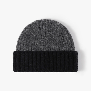 Wholesale Wool Blend Custom logo Winter <b>Beanie</b> Hat Super Quality Breathable <b>Waterproof</b> Thermal Knit Skullies Bulk Order Daily - Product Image 5