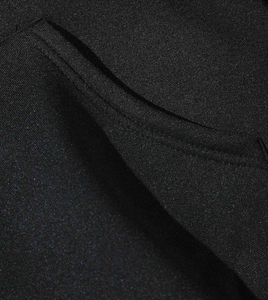 Sweat à capuche imprimé sérigraphié de qualité supérieure pour homme, coupe oversize, en molleton de coton noir, avec impression personnalisée sur le devant, manches classiques, 420 grammes, effet délavé - Product Image 5