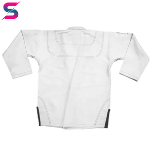 Buen Proveedor, Kimono de BJJ de Color Blanco, de la Más Alta Calidad, Hecho a Medida, Servicio OEM ODM, Ligero, 100% Algodón, para Artes Marciales - Product Image 2