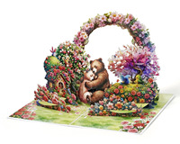 Tarjetas Pop-Up 3D Personalizadas para el Día de San Valentín, Diseño Hecho a Mano de Vietnam