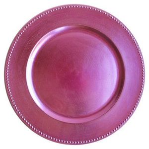 Metal Charger <b>Plate</b> Premium Decorative Charger For Restaurant Weddings Banquets And Home Dining Tables - Product Image 1