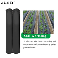 JIJID Film agricole pour paillis Produits en plastique Paillis agricole Qualité améliorée des cultures et rétention d'eau