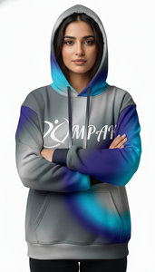 Sweat-shirt unisexe surdimensionné de style streetwear avec impression par sublimation haute définition, conçu pour les marques de mode modernes - Product Image 3