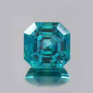 Saphir naturel brut taille Asscher, pierre précieuse de qualité supérieure, saphir bleu pour la fabrication de bagues et de bijoux - Product Image 5