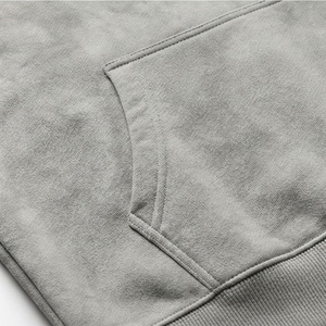 Sweat-shirt à capuche personnalisé en gros, design hiver, couleur pigmentée, effet soleil délavé, respirant, pour hommes et femmes, vêtements de sport - Product Image 5