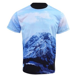 เสื้อยืดซับลิเมชั่นคุณภาพสูงสำหรับผู้ชาย เหมาะสำหรับงานพิมพ์ตามสั่ง ลายเต็มตัว หรือสำหรับธุรกิจค้าปลีกแฟชั่น - Product Image 4