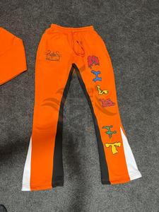 Pantalon de jogging évasé décontracté de haute qualité pour hommes, avec taille élastique, style empilé, personnalisable OEM - Product Image 6