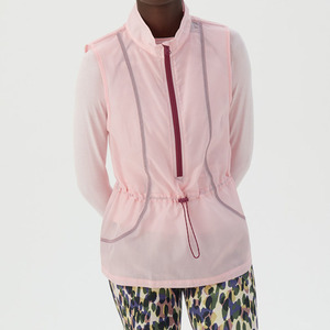 Chaqueta Deportiva Ligera y Transpirable para Mujer, Corte Ajustado, con Cierre de Cremallera, para Actividades al Aire Libre, con Orificios para los Pulgares, Cierre de Resorte - Product Image 6