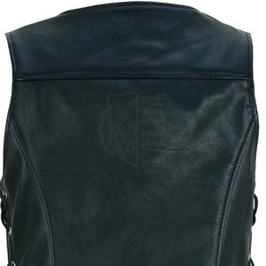 Gilet d'extérieur en cuir véritable tricoté pour femme, qualité supérieure, prix raisonnable, vente en gros, dernier design, respirant, pour la vente en ligne - Product Image 6