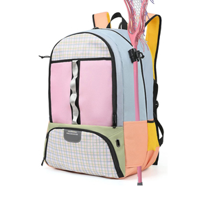 Sac de sport grande capacité avec poignées de transport robustes et poche extérieure en filet pour équipement d'entraînement sportif - Product Image 2