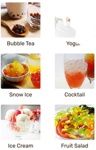 Ingredientes para Té de Burbujas Marca Pinshan, Hecho en Taiwán, Tubo de Plástico Transparente Rosa, 8 Tubos/Caja, Sabor a Fruta, Boba Explosiva - Product Image 6