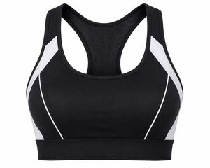 Soutien-gorge de sport rose pour femme, dos nageur, col ras du cou, sans coutures, respirant, maintien élevé, écologique, séchage rapide, pour fitness et activités sportives - Product Image 3