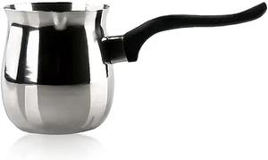 Olla de Acero Inoxidable para Café Turco, Calentador de Leche, Olla para Derretir Mantequilla con Asa Resistente al Calor para Uso en la Cocina - Product Image 1