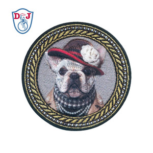 Nouveaux aimants de réfrigérateur personnalisés brodés avec impression par sublimation, motif animal chien - Product Image 2