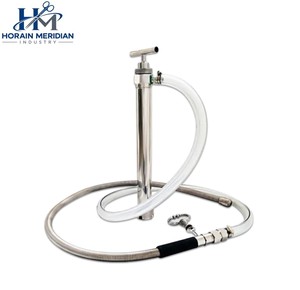 Pompe gastrique vétérinaire en acier inoxydable, tube d'alimentation pour animaux, pour les soins équins et du bétail, cliniques vétérinaires et utilisation en ferme - Product Image 1