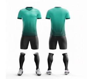 Uniforme de Fútbol Personalizado para Equipo - Conjunto Completo - Sublimación Completa |   Tallas para Hombres, Mujeres y Jóvenes |   Ropa Deportiva Ligera de Secado Rápido para Entrenamiento - Product Image 4