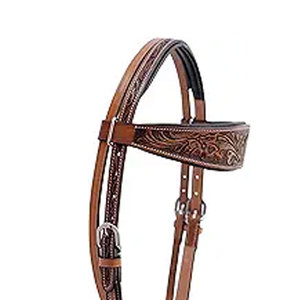 Bridas para Caballos Ajustables a Precio de Mayoreo, Bridas de Entrenamiento Ecuestre Occidental con Banda Nasal Cómoda - Product Image 2