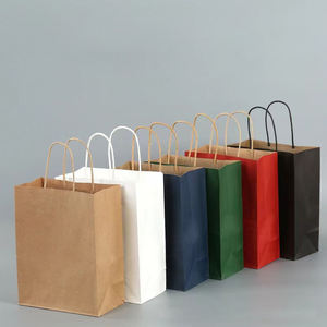 Bolsas de Regalo de Papel Kraft Impresas Personalizadas de Lujo con Asas, Bolsas de Embalaje Reciclables para Fiestas y Eventos - Product Image 3