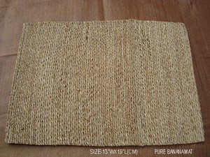 Rectangle Retro Reusable <b>Bamboo</b> <b>Table</b> Mats Golden Temple-Inspired Design Lowellcraft Delhi - Product Image 3