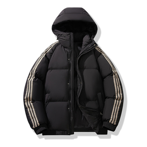 High Quality Men's Long <b>Thin</b> Bubble Jacket Waterproof Latest Fashion Style Customized Logo Wholesale Price Custom Sizes Shining - Product Image 2