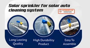 Buse à jet d'eau solaire automatique en laiton autonettoyante pour système solaire sur toiture OEM - Product Image 3