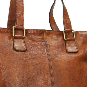 Sac fourre-tout en cuir véritable de haute qualité pour femmes, fermeture à glissière, imperméable, broderie personnalisable, couleurs et tailles variées, mode VELANO - Product Image 2