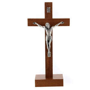 Metal Made Bishop's Blessing Crucifix Eco-friendly Customizable Custom Color Offset Printing Christian Catholic Church Crucifix - Product Image 1